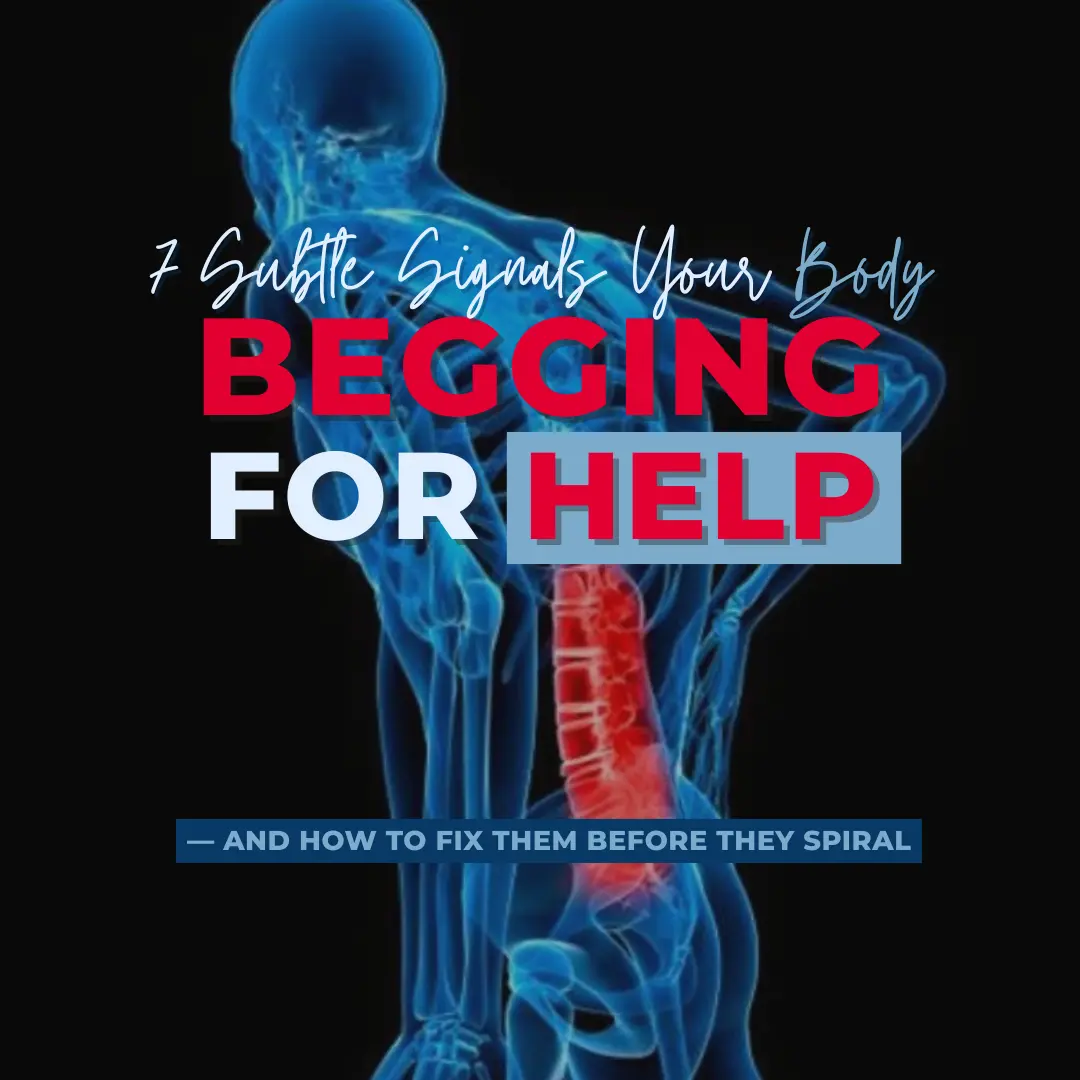 7 Subtle Signals Your Body Is Begging for Help, And How to Fix Them Before They Spiral