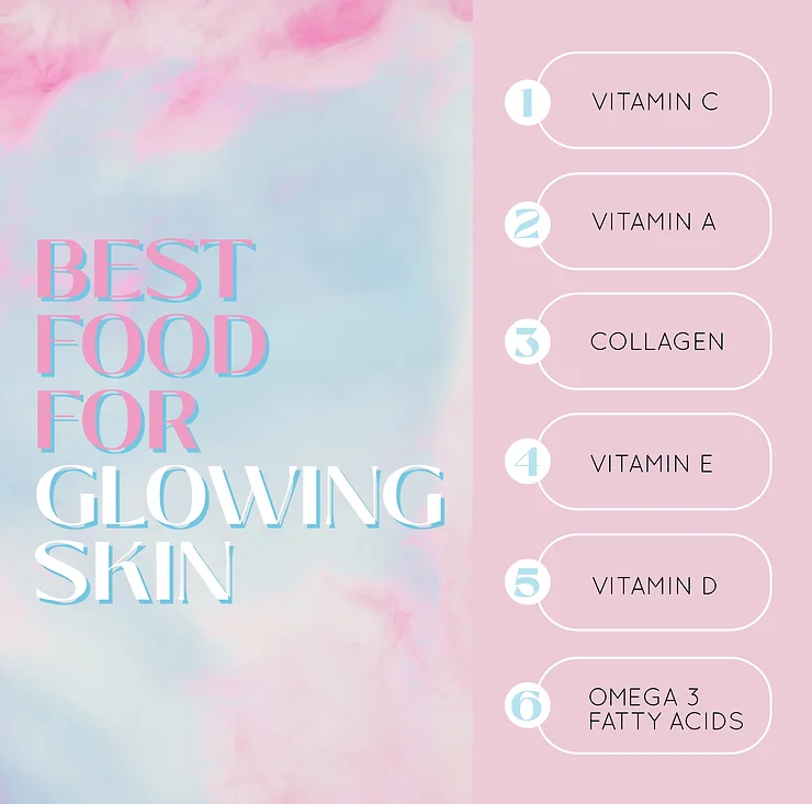 BEST FOOD FOR GLOWING SKIN