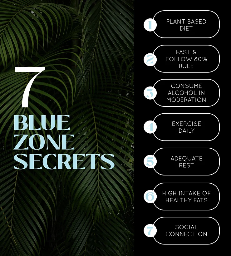 HOW TO LIVE TO 100? 7 BLUE ZONE SECRETS