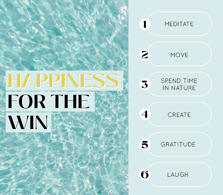 HAPPINESS FOR THE WIN