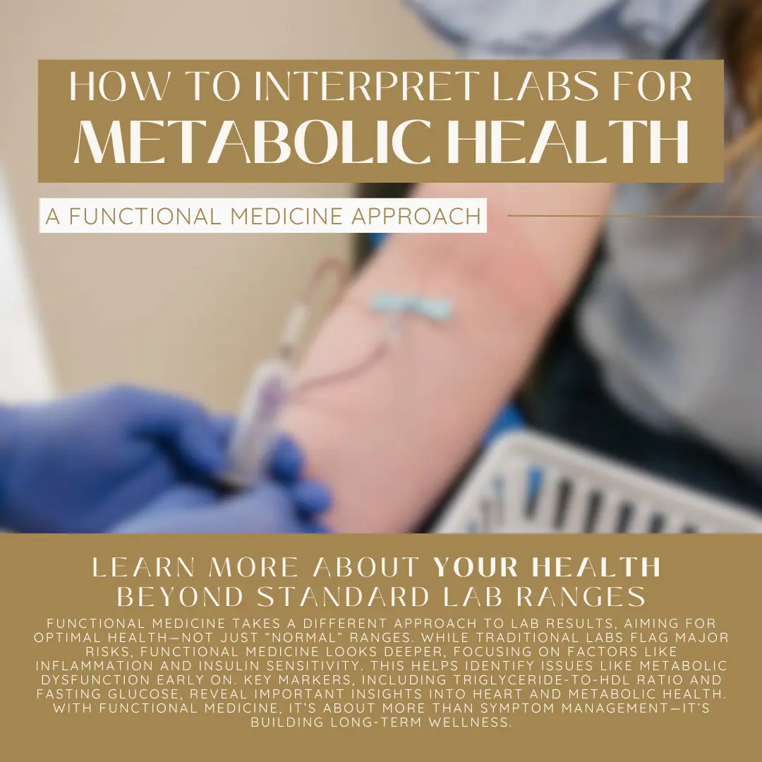 How to interpret labs for metabolic health: A Functional Medicine Approach