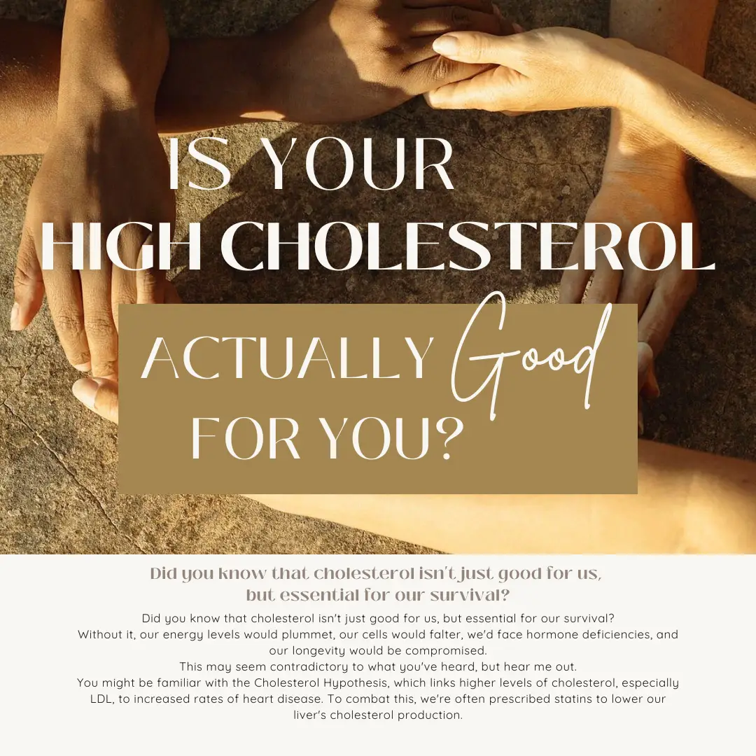 Is your high cholesterol actually good for you?