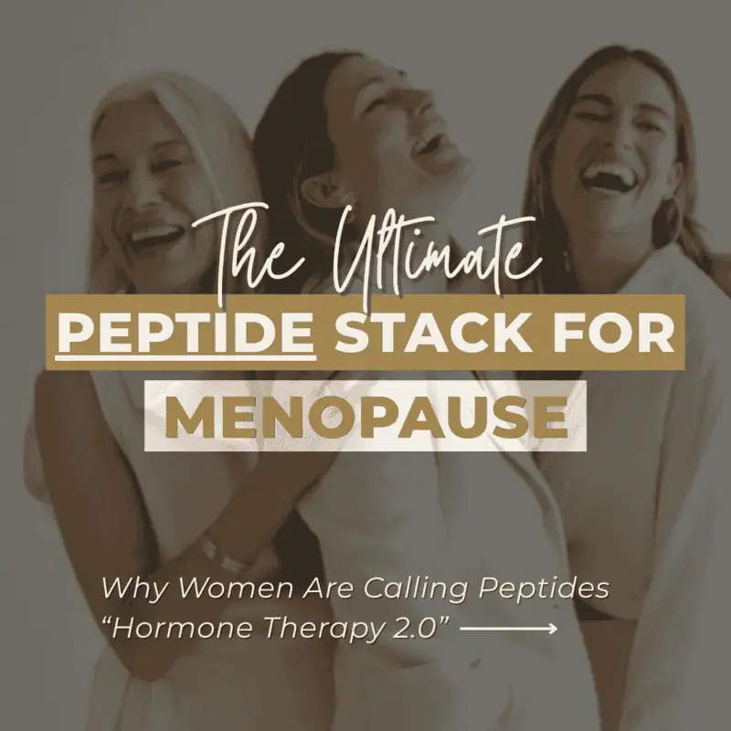 The Ultimate Peptide Stack for Menopause (2026): Why Women Call Peptides “Hormone Therapy 2.0”
