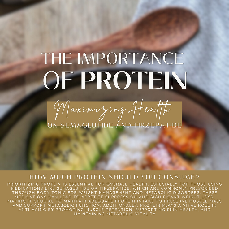 The Importance of Protein: Maximizing Health on Semaglutide and Tirzepatide