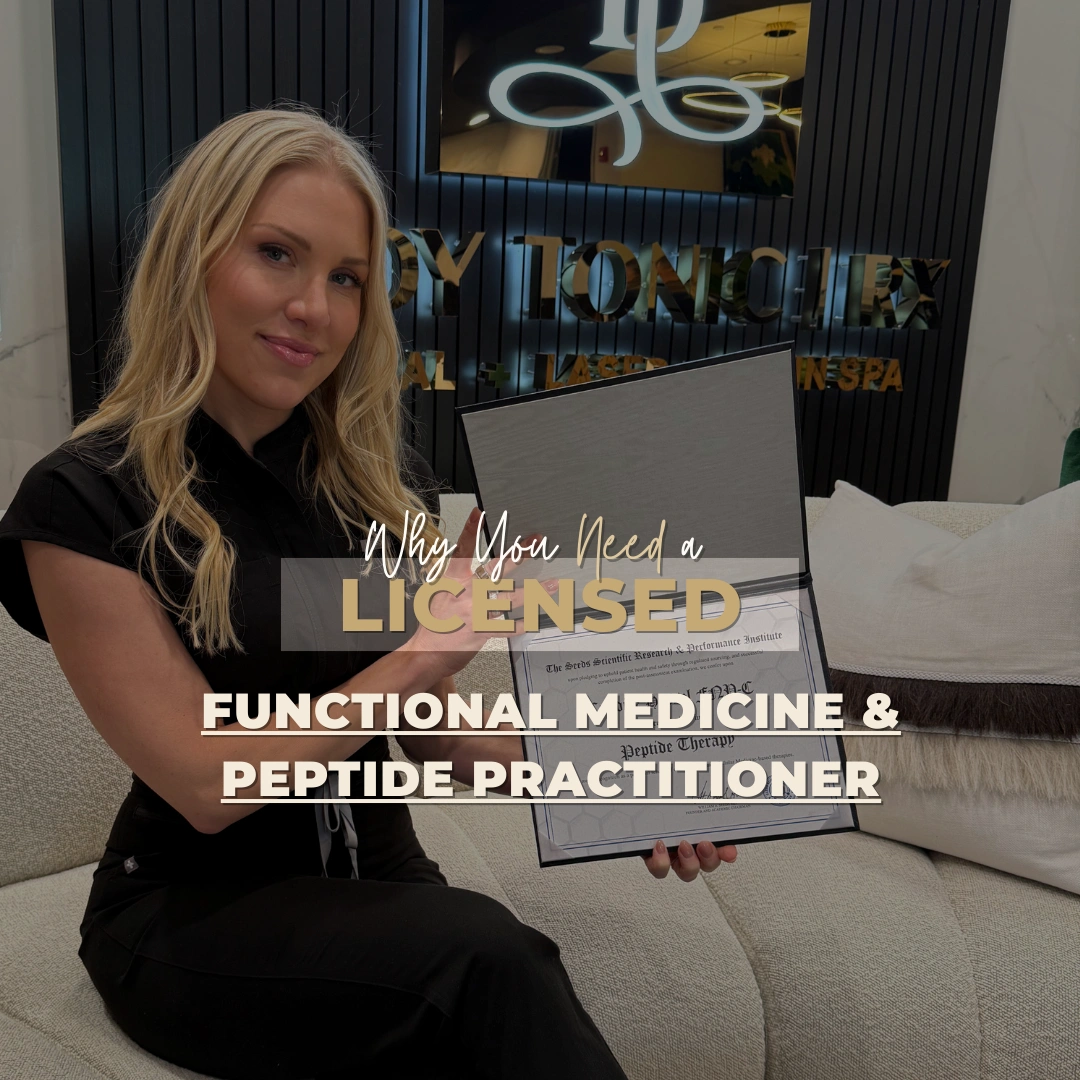 Why You Need a Licensed Functional Medicine & Peptide Practitioner